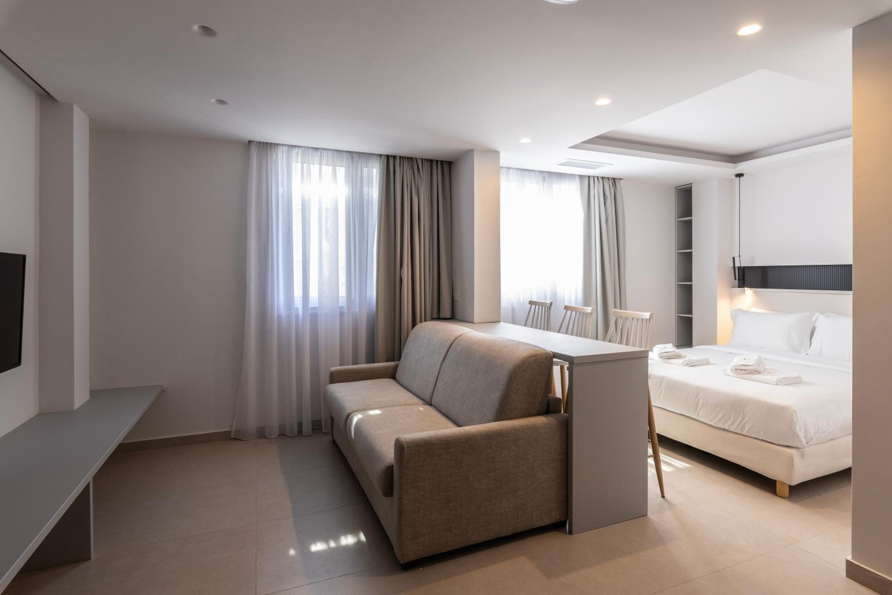 Hotel room at DOMIOS Suites Athens