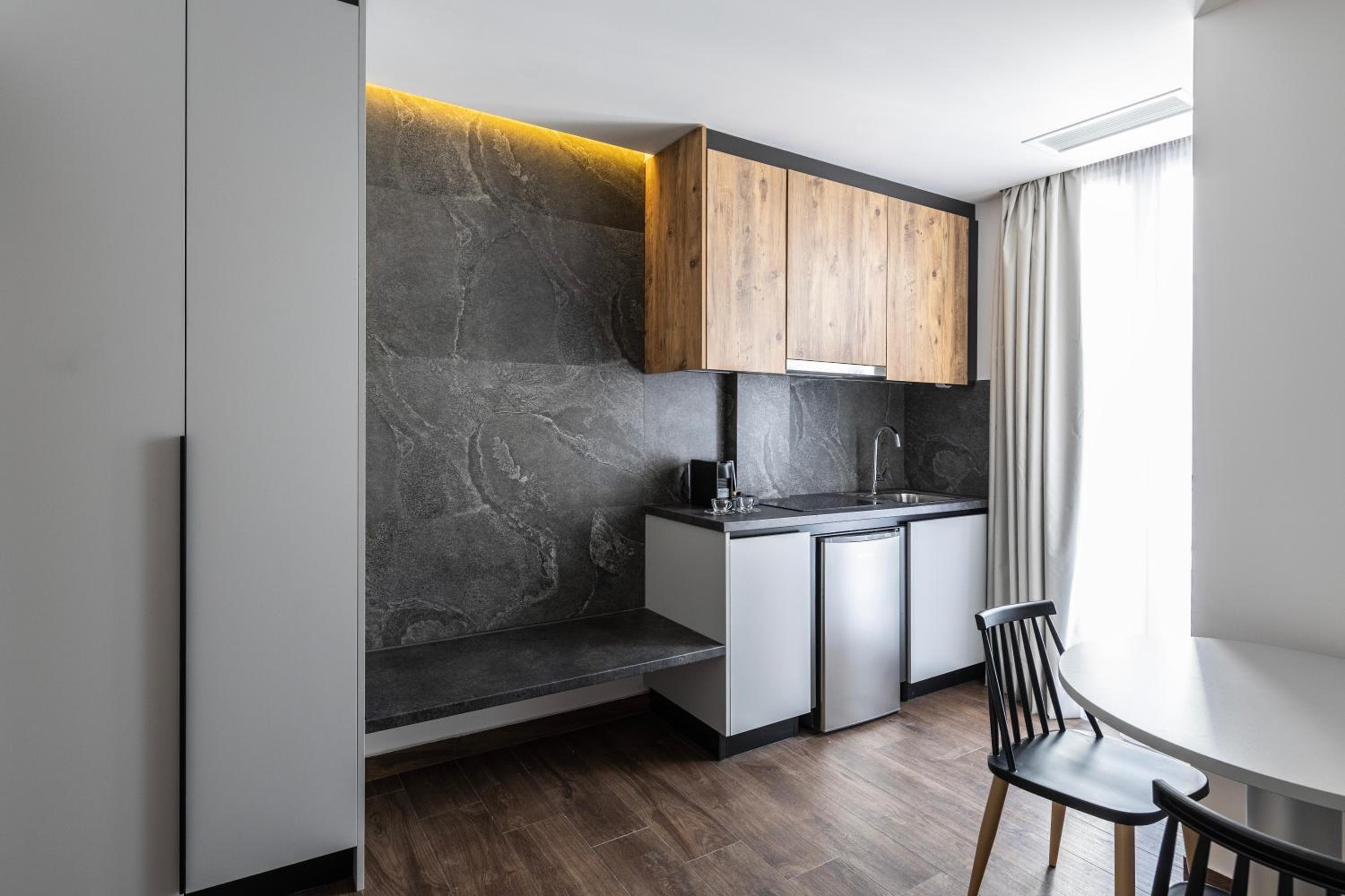 Kitchen at DOMIOS Suites Athens