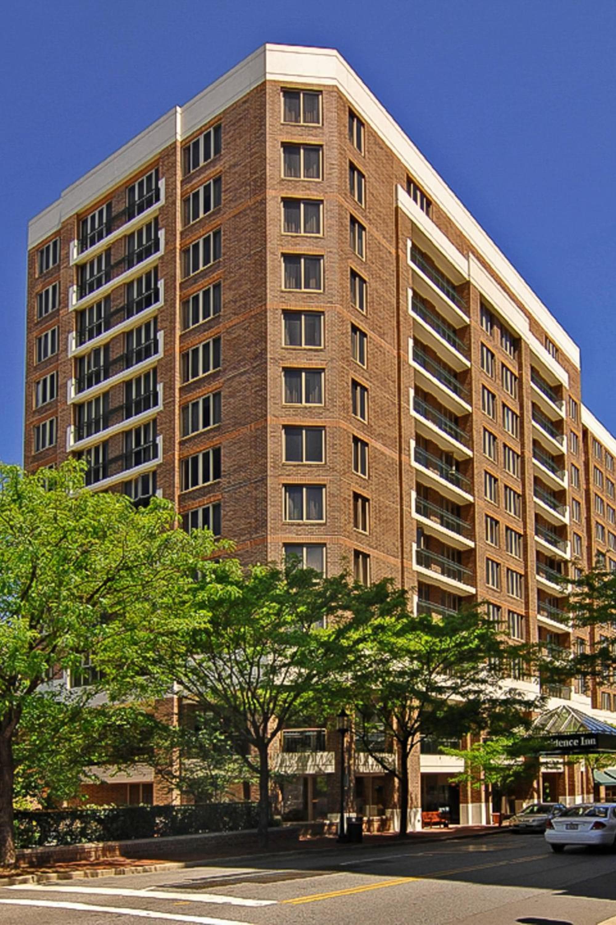 Building at Residence Inn Bethesda Downtown