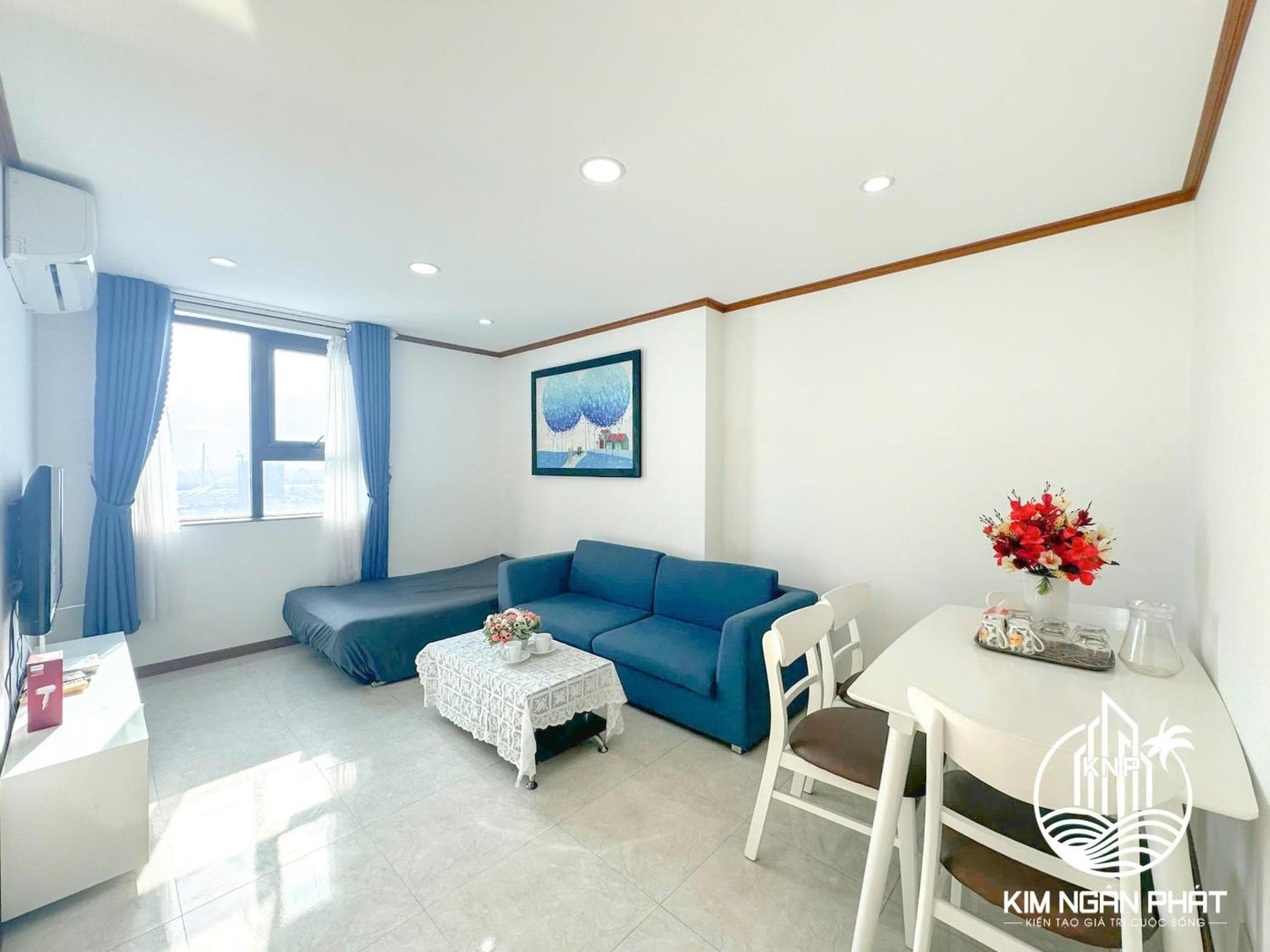 Hotel room at Kim Ngan Phat Luxury
