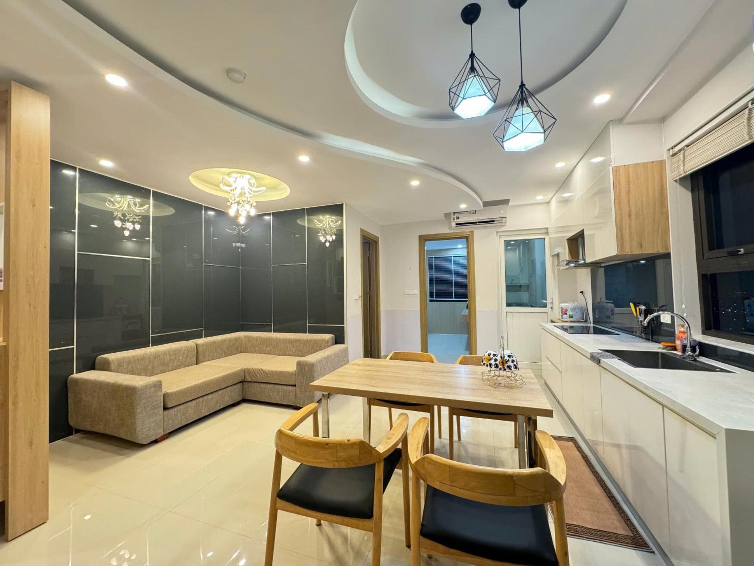 Kitchen at Kim Ngan Phat Luxury