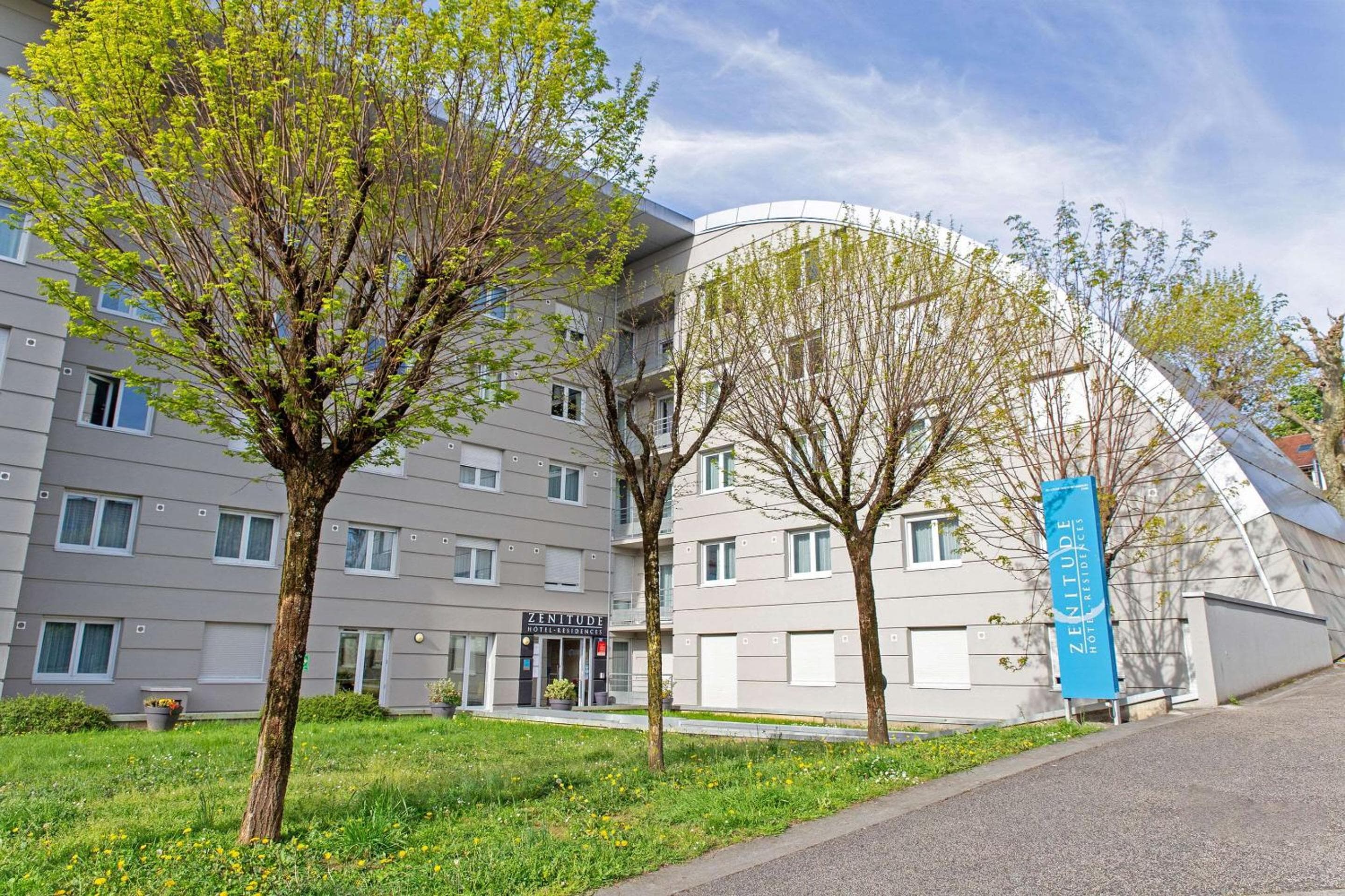 Building at Comfort Aparthotel Besancon La City
