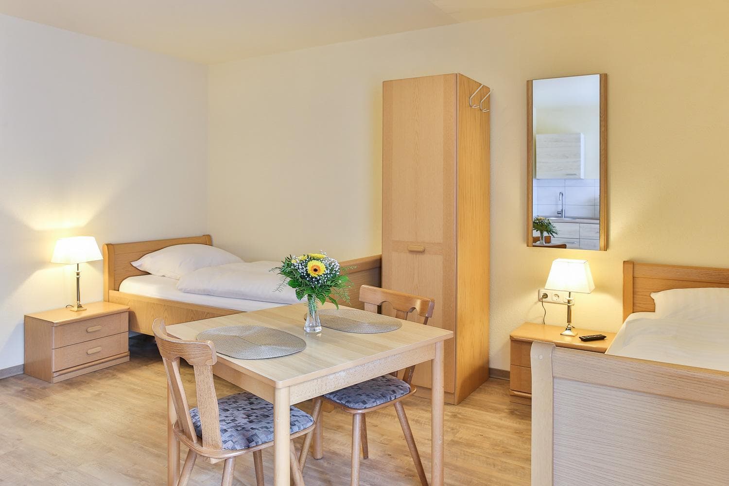 Hotel room at Unterkunft-max 2 Personen pro Bad-Lollar-Gießen