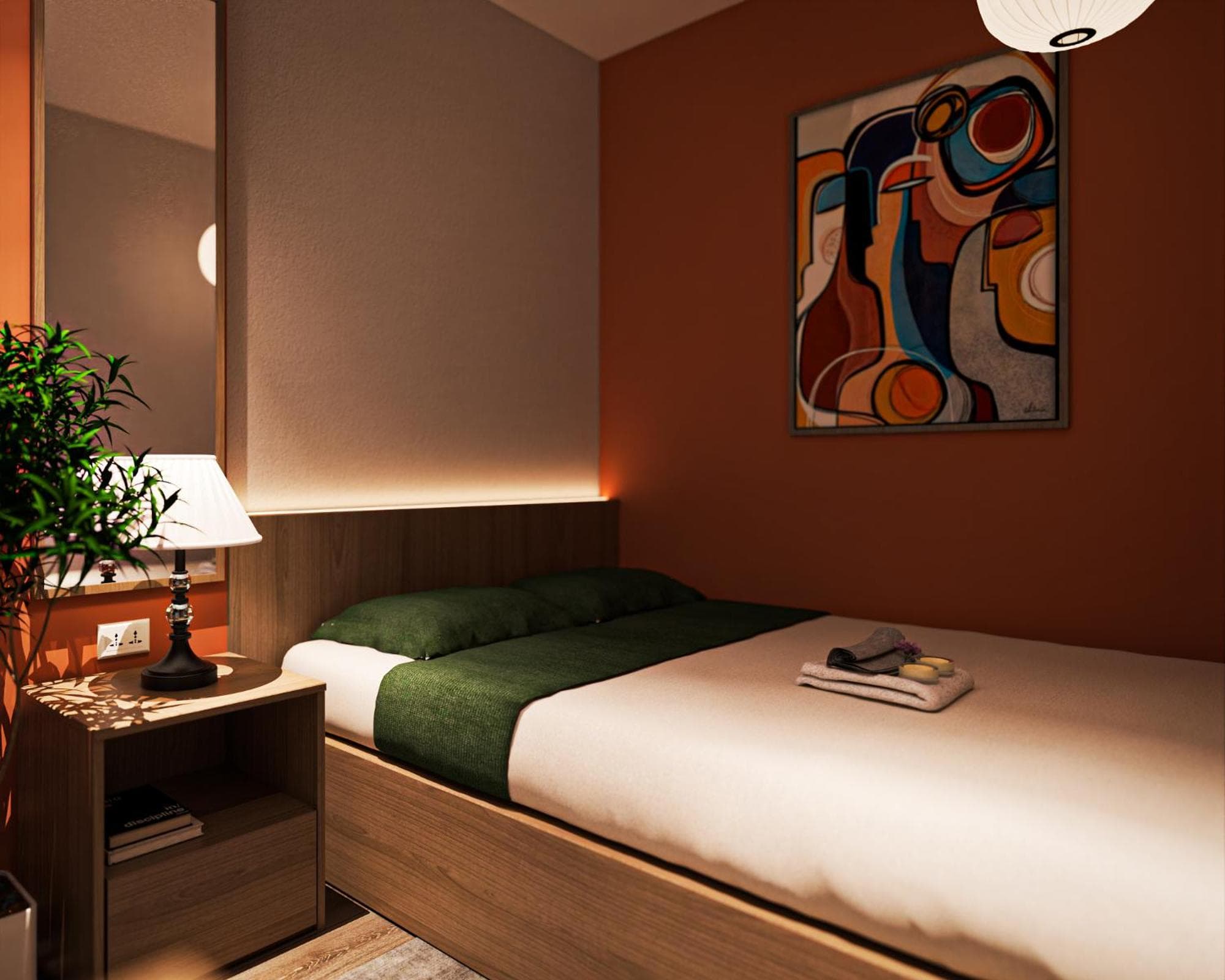 Hotel room at Flaxur Apartel - 150m to Hoan Kiem lake
