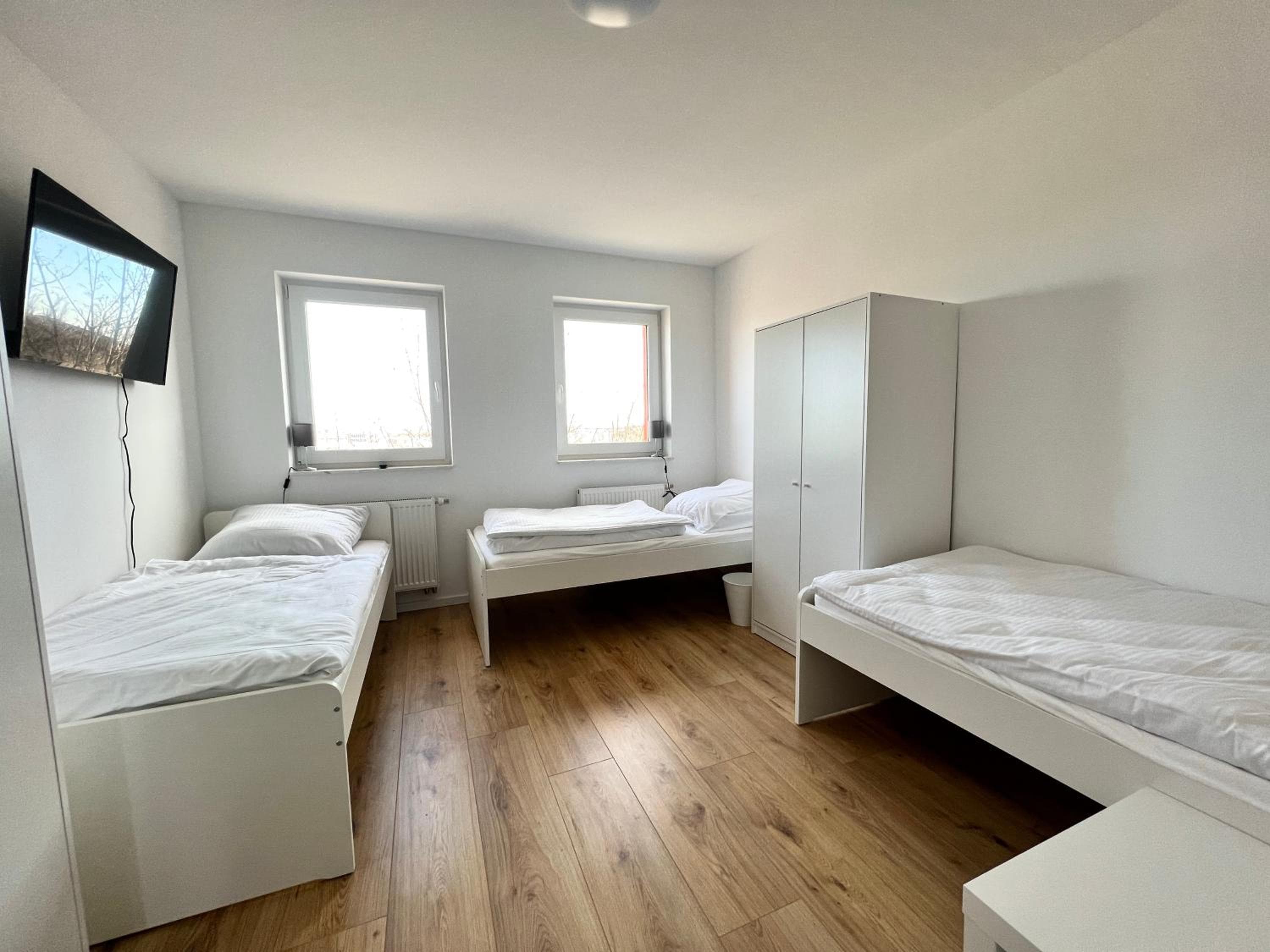Hotel room at monteurzimmerKING: Magdeburg Dodendorfer Straße