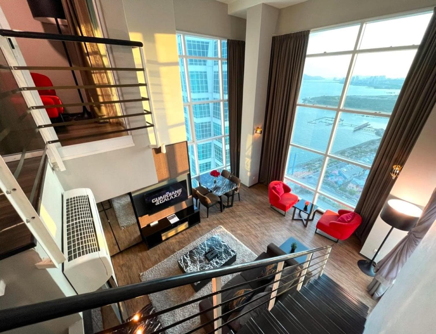 Sea View High Floor 2BR Duplex in Georgetown,Penang - Maritime Suite 2006, George Town