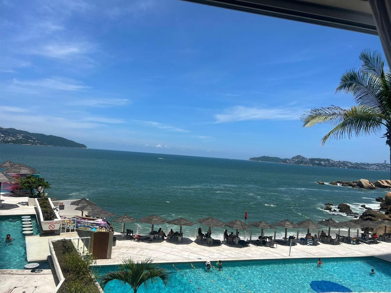 Suite con acceso a playa y vista espectacular, Acapulco