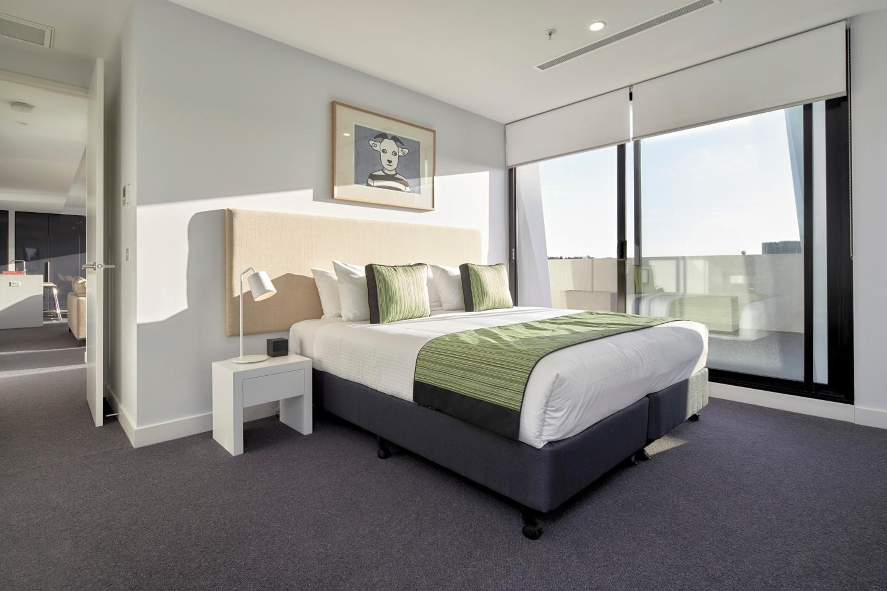 Hotel room at 381 Cremorne