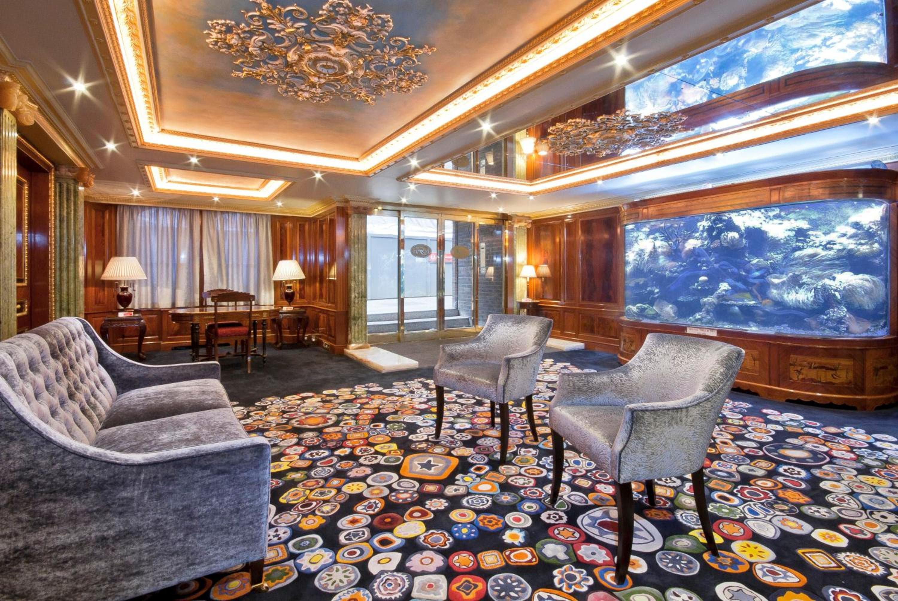 Hotel reception at Mayfair House