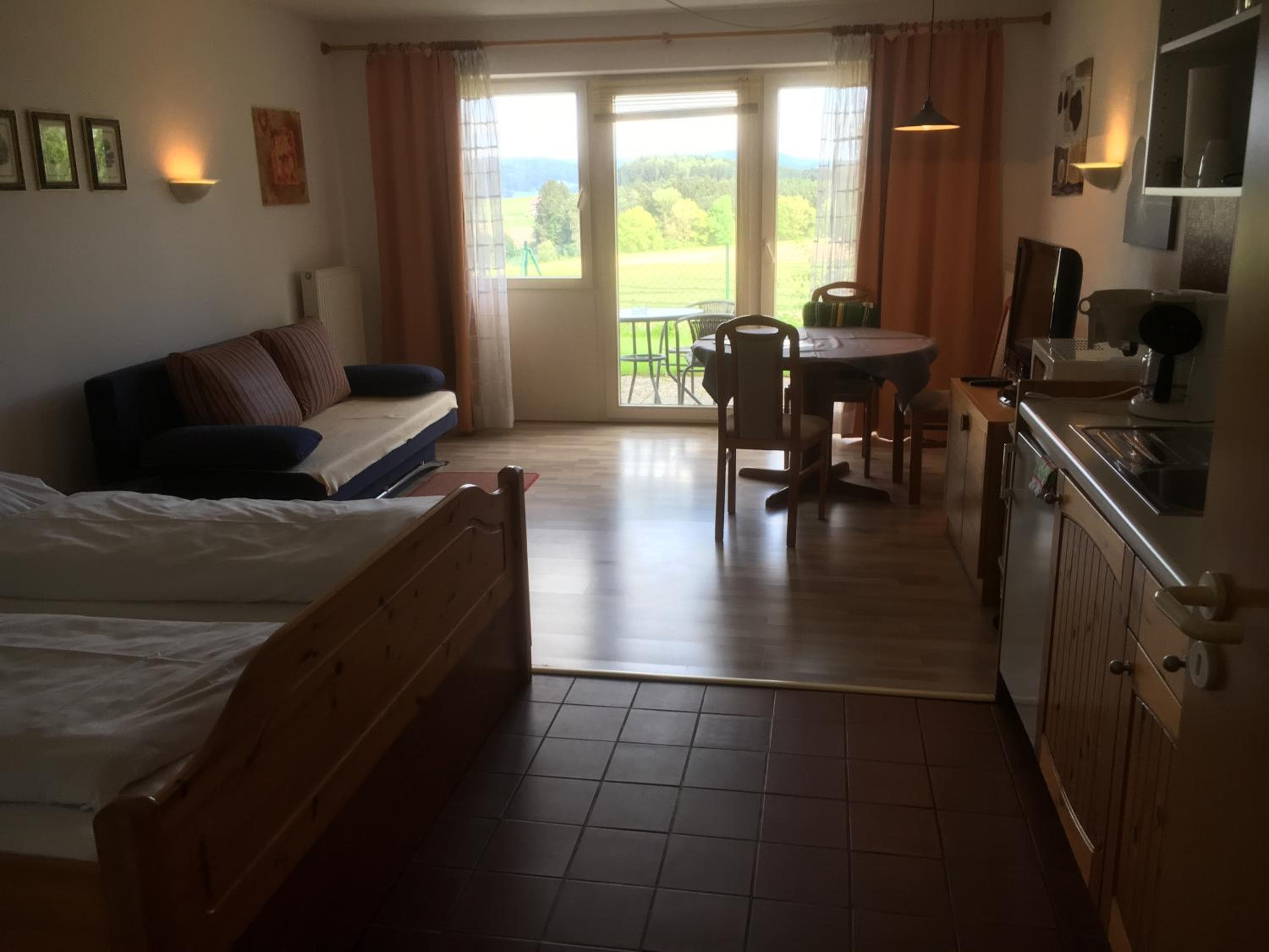 Hotel room at Apartmentanlage am Kellerberg