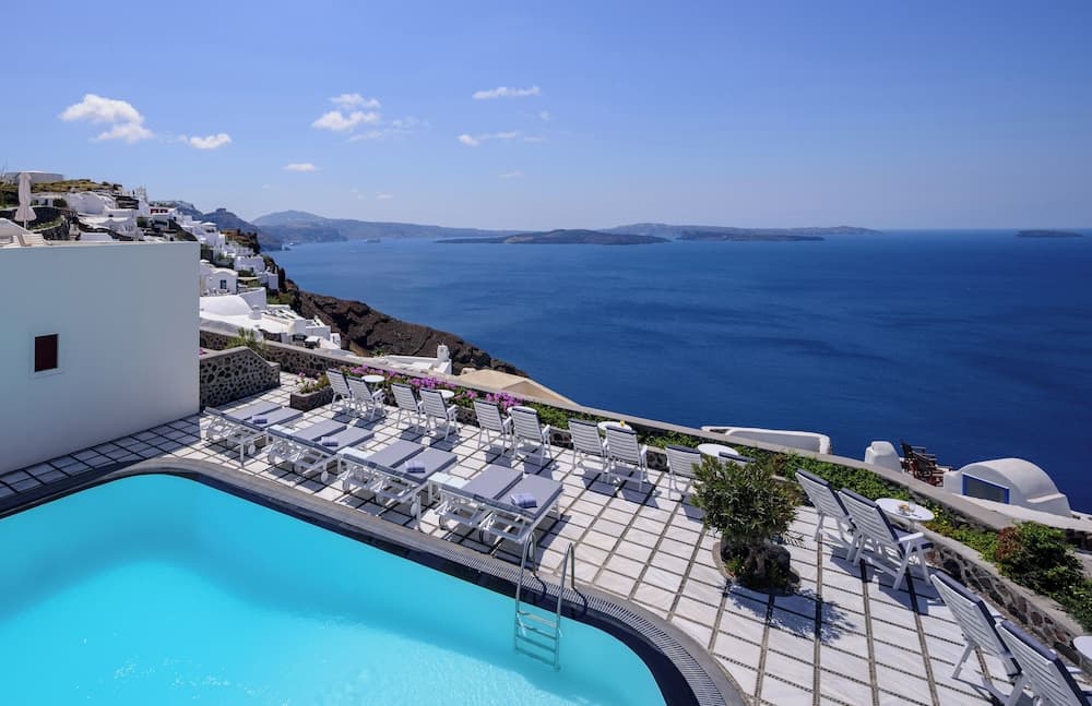 Nikos Villas Hotel in Oia Santorini, Santorini