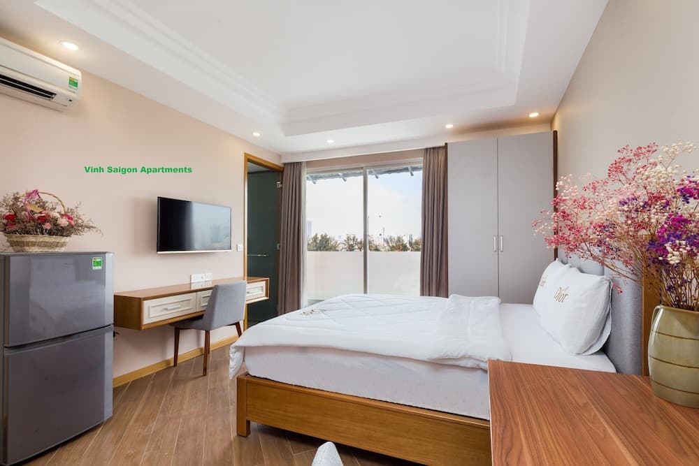 Hotel room at Vinh Saigon SECC