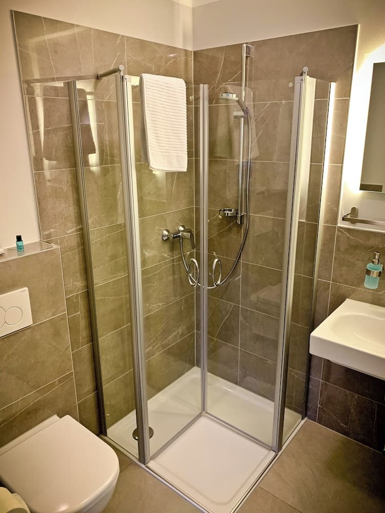 Bathroom at triple a Apartments in Altfeld
