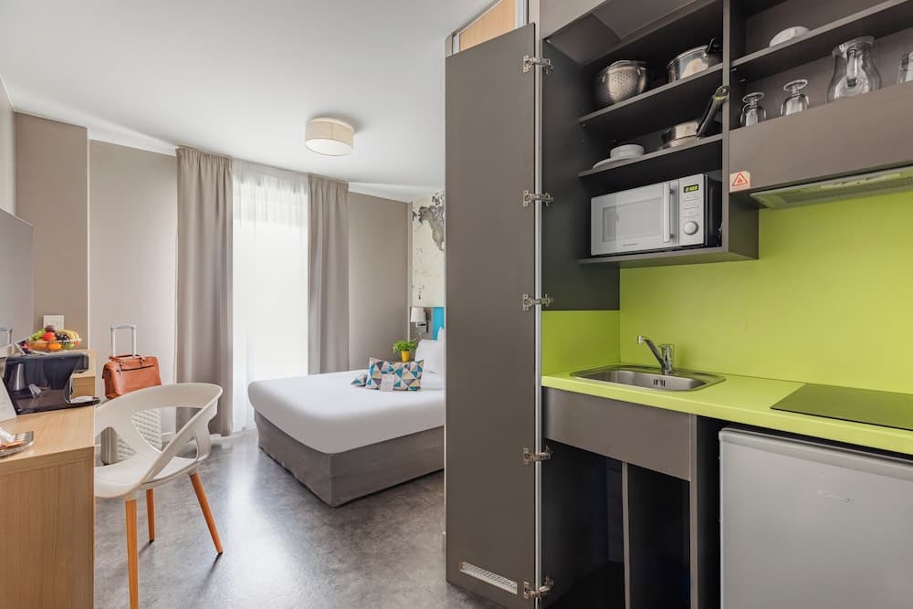 Hotel room at Appart'City Confort Le Bourget-Aéroport