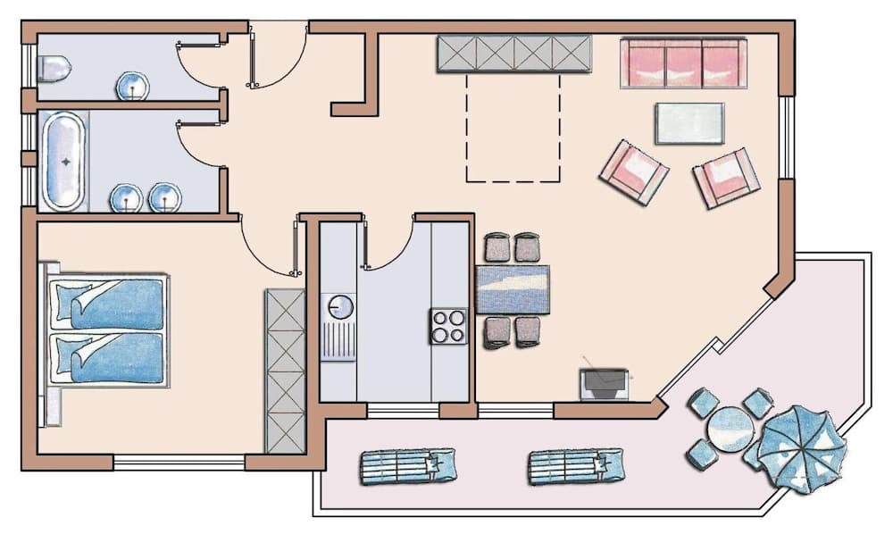 Apart Hotel Goldener Hahn Baiersbronn, Ferienwohnungen | Frühstück, Sauna & Indoorpool, photo 5