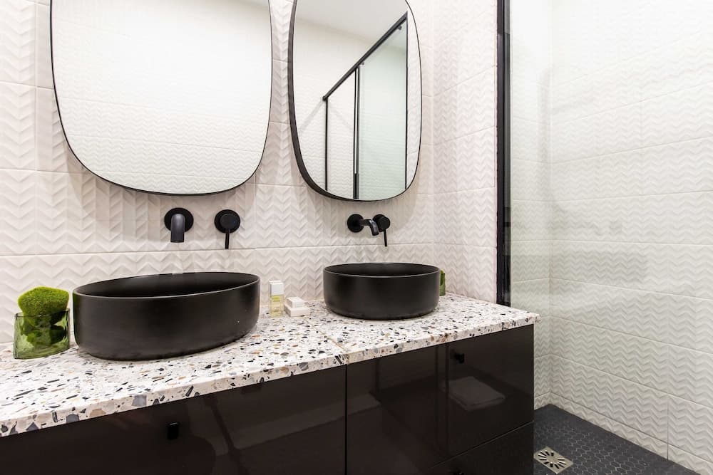 Bathroom at Résidence Paris JAVEL