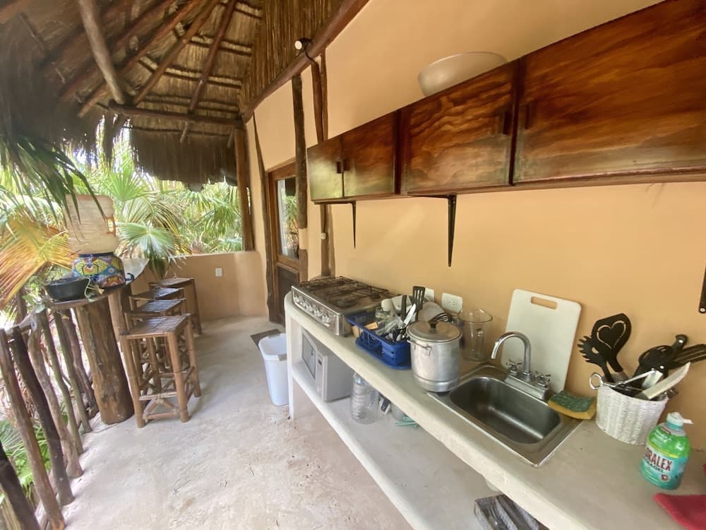 Kitchen at MAYA Apartments Tulum