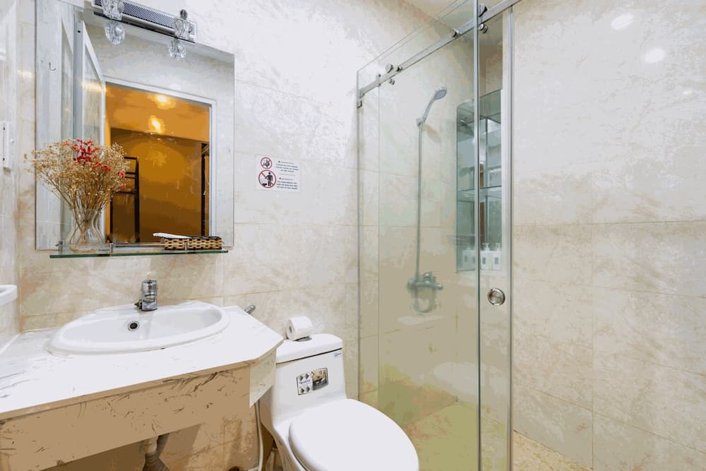 Bathroom at THE COZY INN