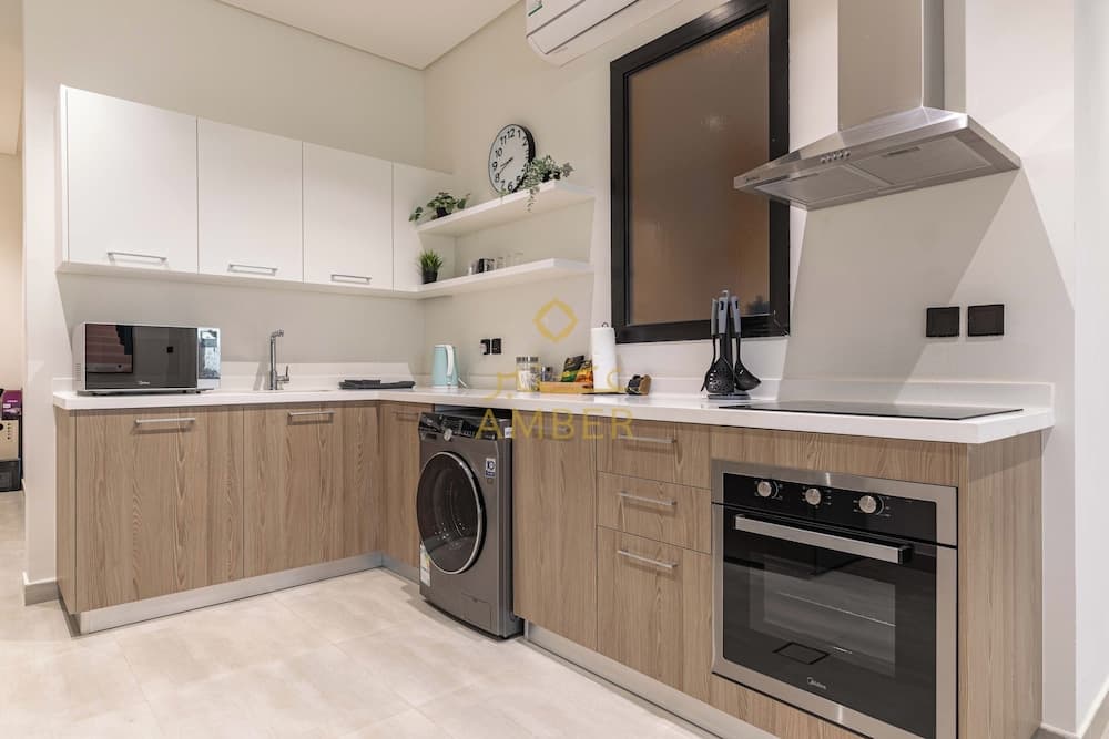 Kitchen at Amber Hospitality Al Nafel