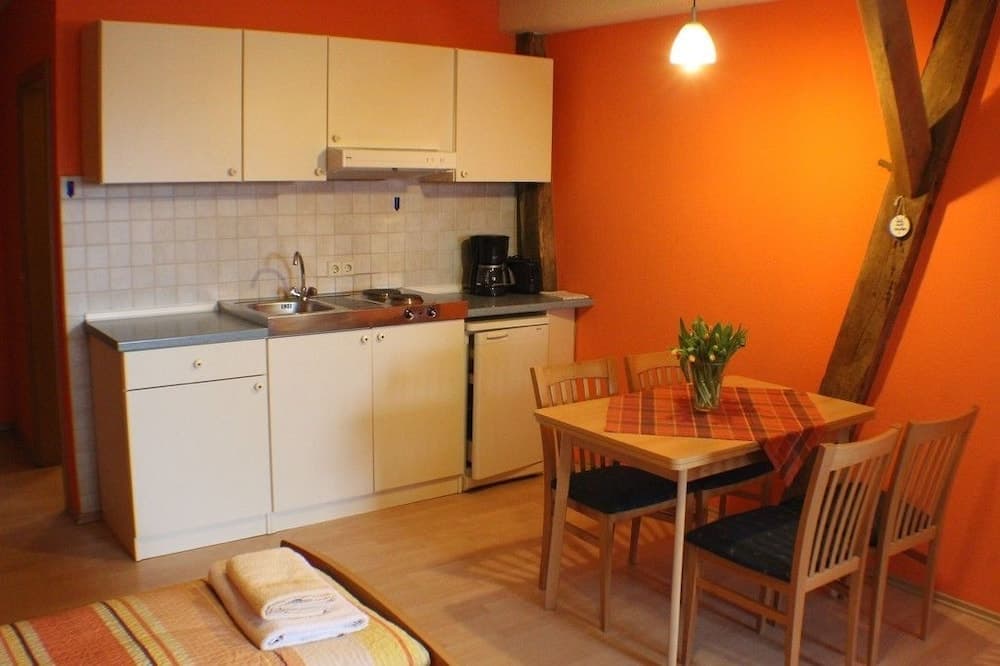 Kitchen at Reiterhof Koenning