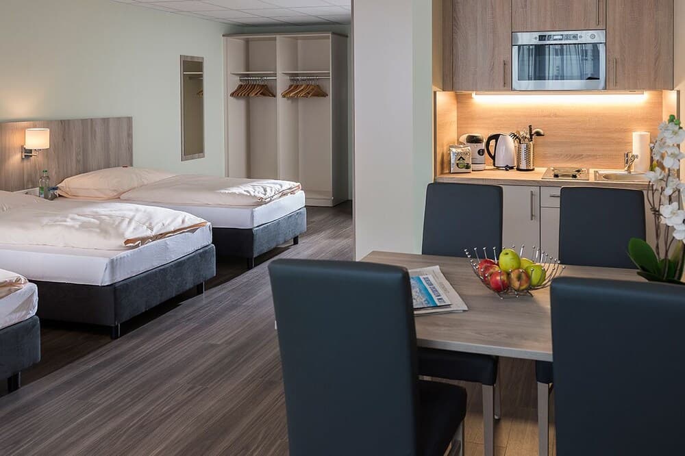 Hotel room at AINO Aparthotel Olympiapark