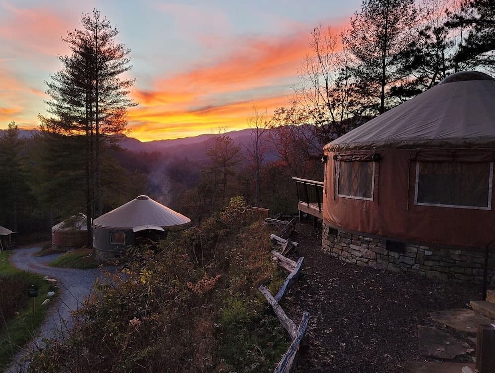 Sky Ridge Yurts, Bryson City, photo 4