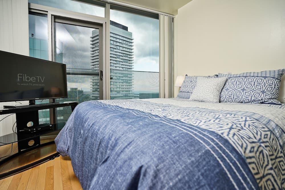 Bedroom at RivetStays - The Richmond