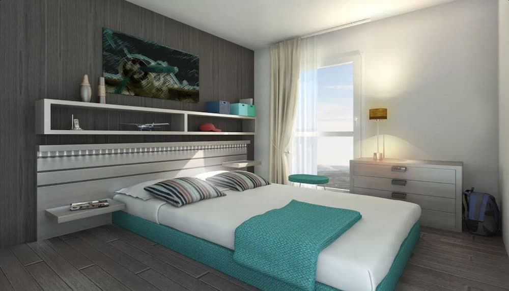 Hotel room at Les Glenans Toulouse