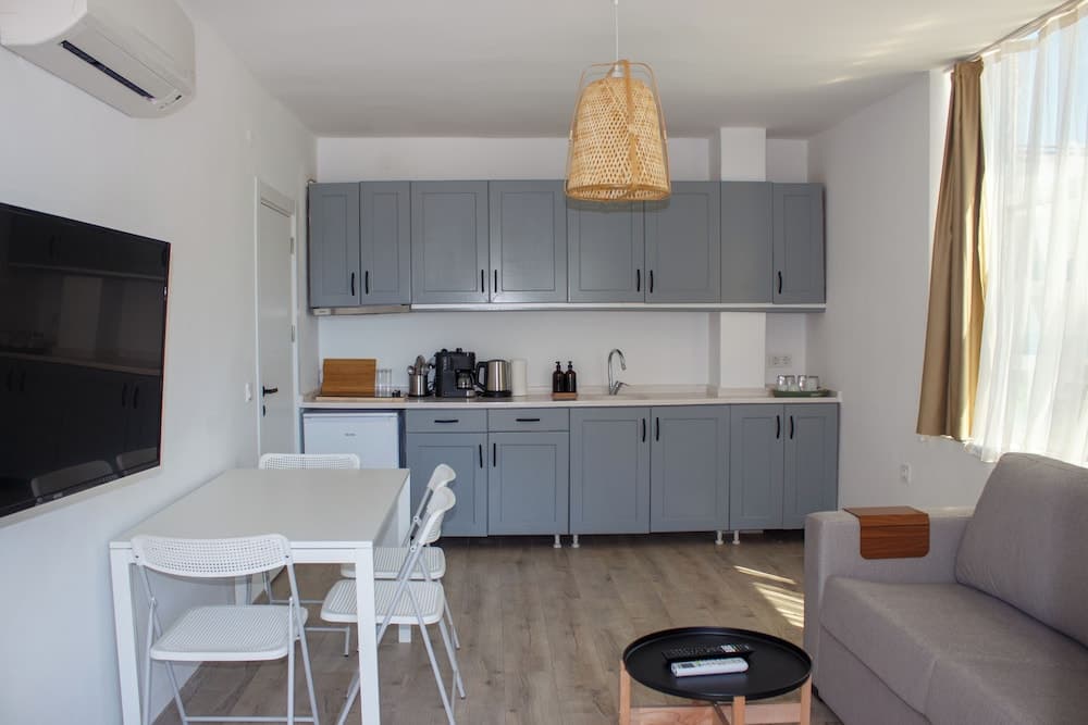 Kitchen at Aloha Suites Mediterranean