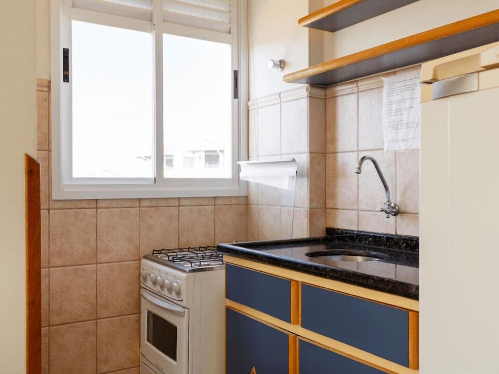 Kitchen at Apart  Hotel Abaete