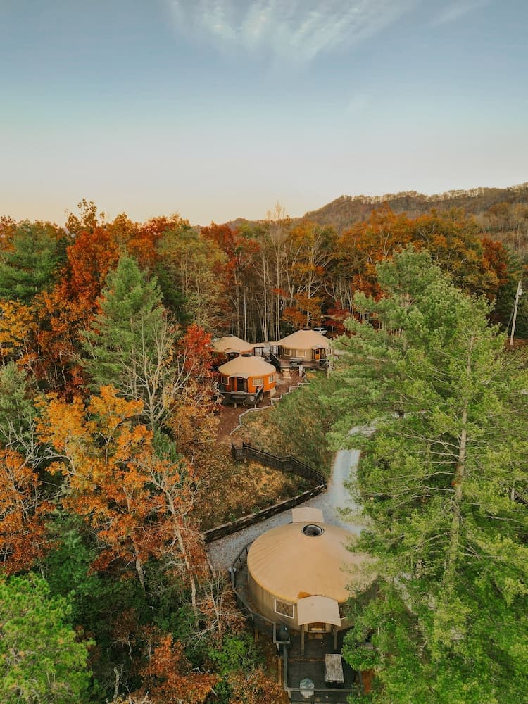 Sky Ridge Yurts, Bryson City
