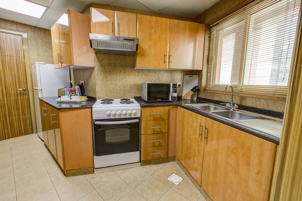 Kitchen at Radiance Premium Suites