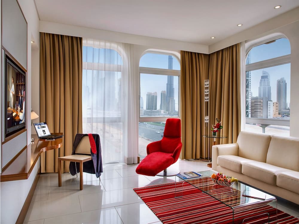 Hotel room at Villa Rotana