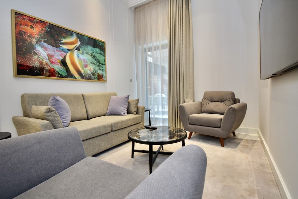 Living room at Sanctum London Regents Park