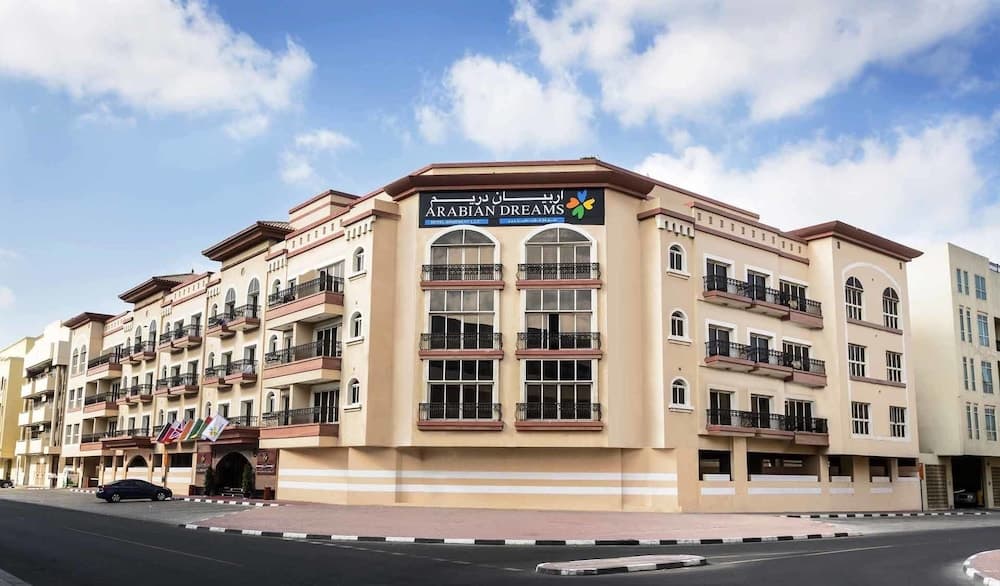 Building at Arabian Dreams Deluxe Hotel Apartments