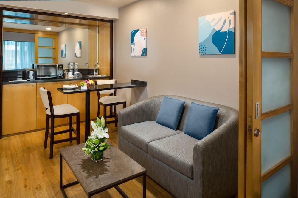 Hotel room at Savoy Suites Hotel Apartments
