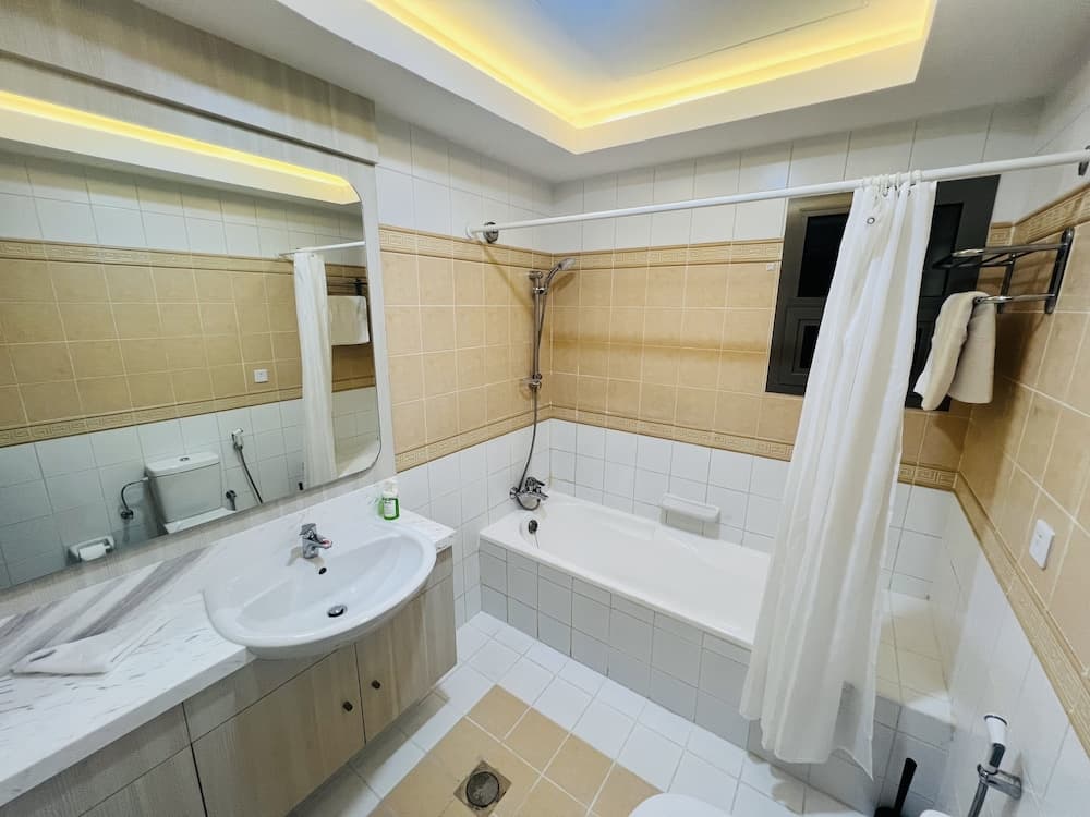 Bathroom at AlRaef Luxury Apartments