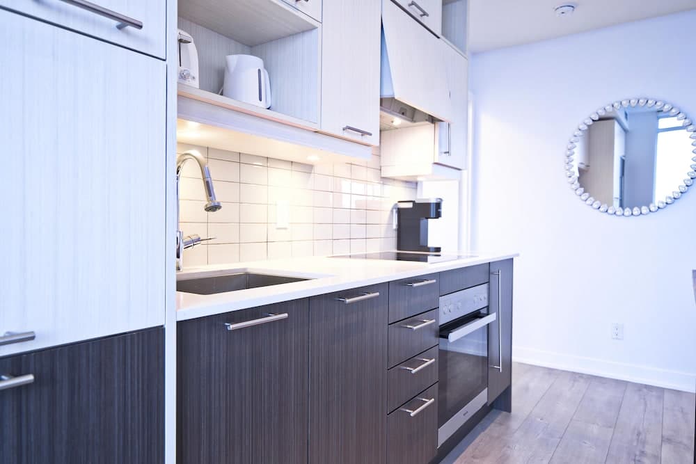 Kitchen at RivetStays - The Richmond