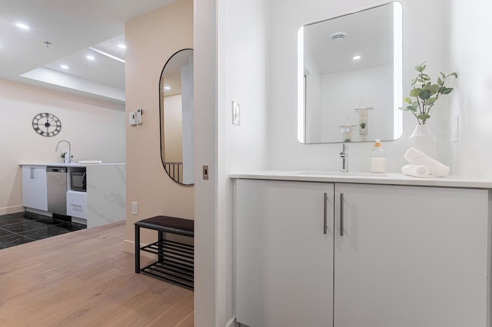 Bathroom at Namaste Suites