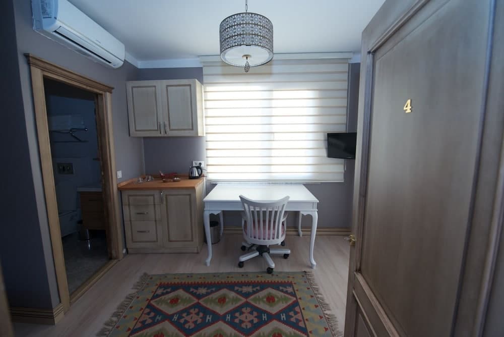 Hotel room at Galatolia Suites