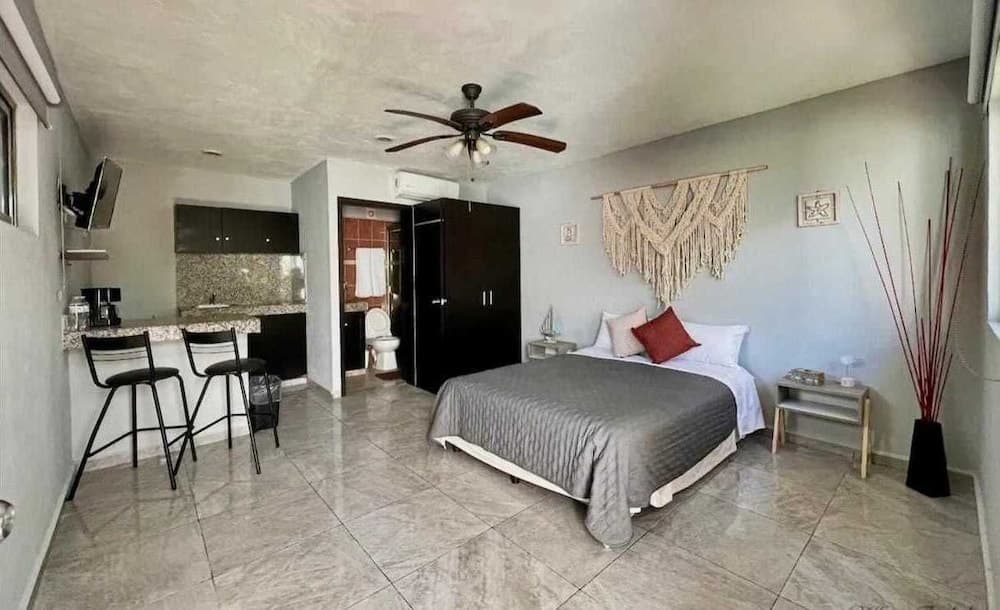 Hotel room at TJ Apartments, Calle 6, PDC