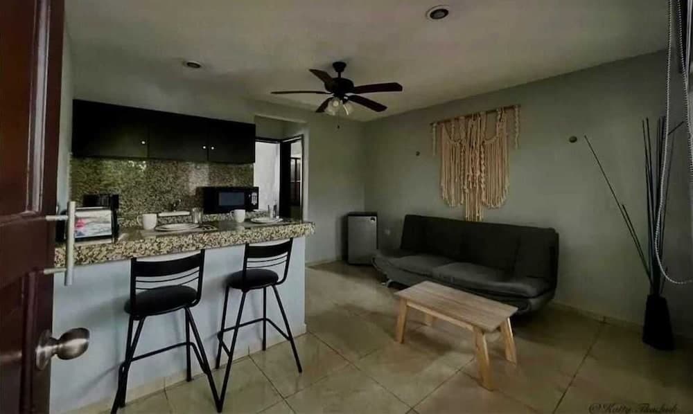 Kitchen at TJ Apartments, Calle 6, PDC