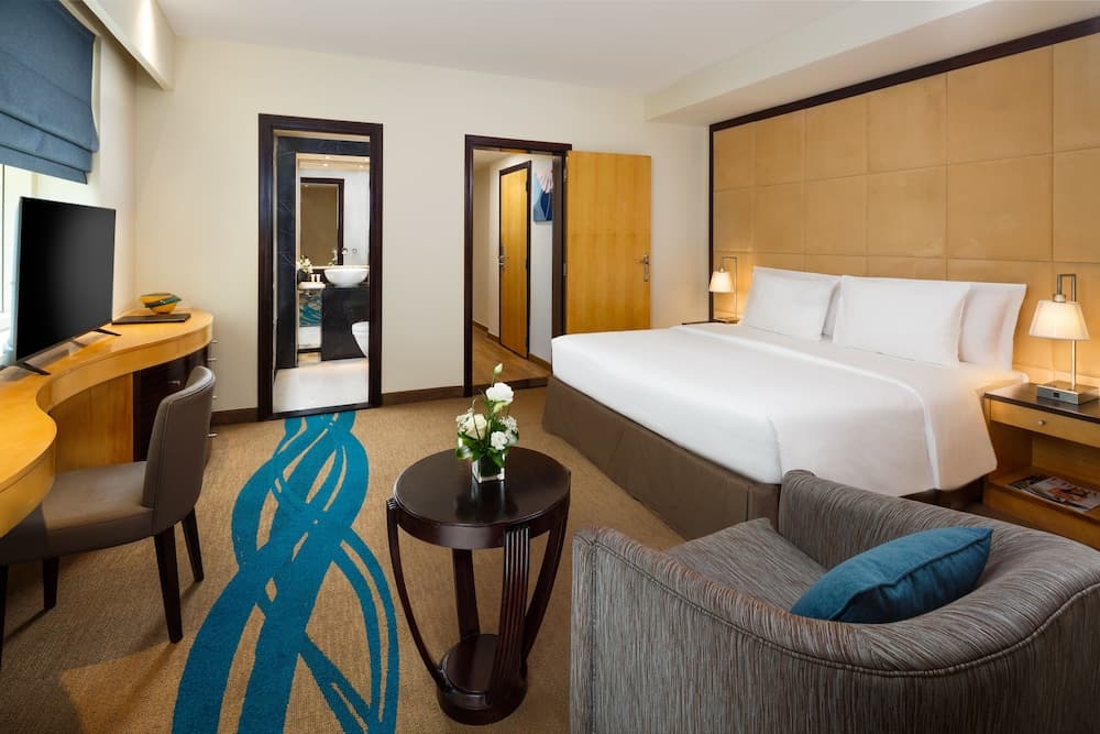 Hotel room at Savoy Suites Hotel Apartments