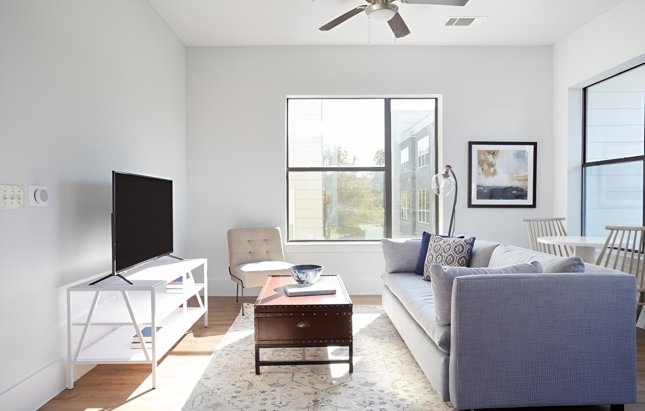 Living room at Sonder The Hampstead