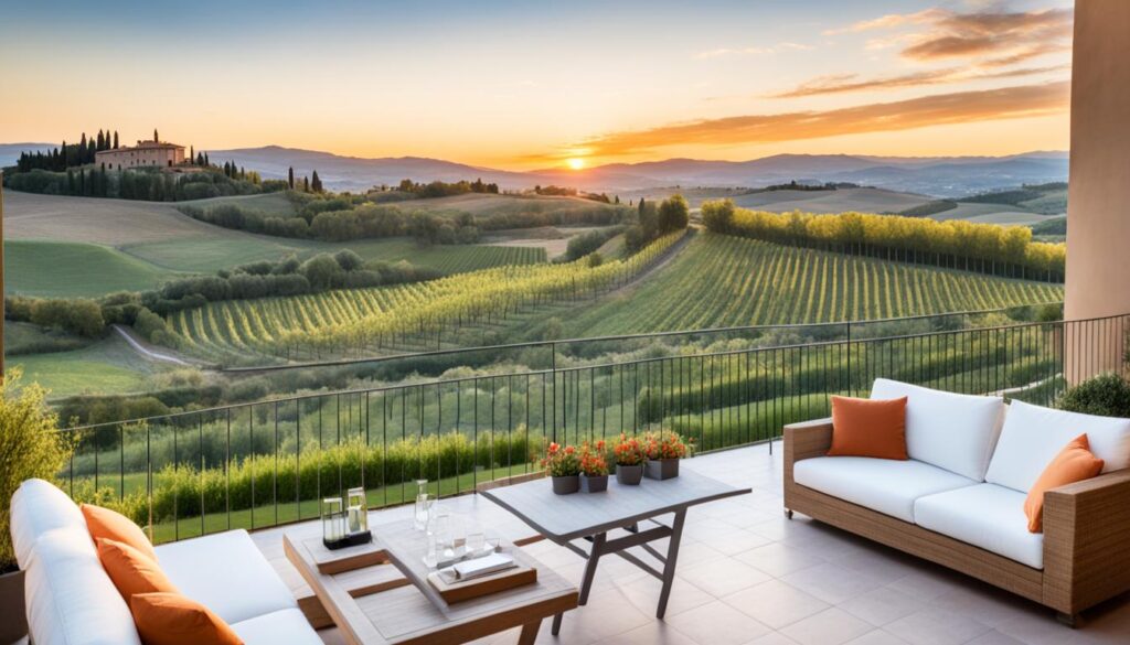 Tuscany luxury apartments