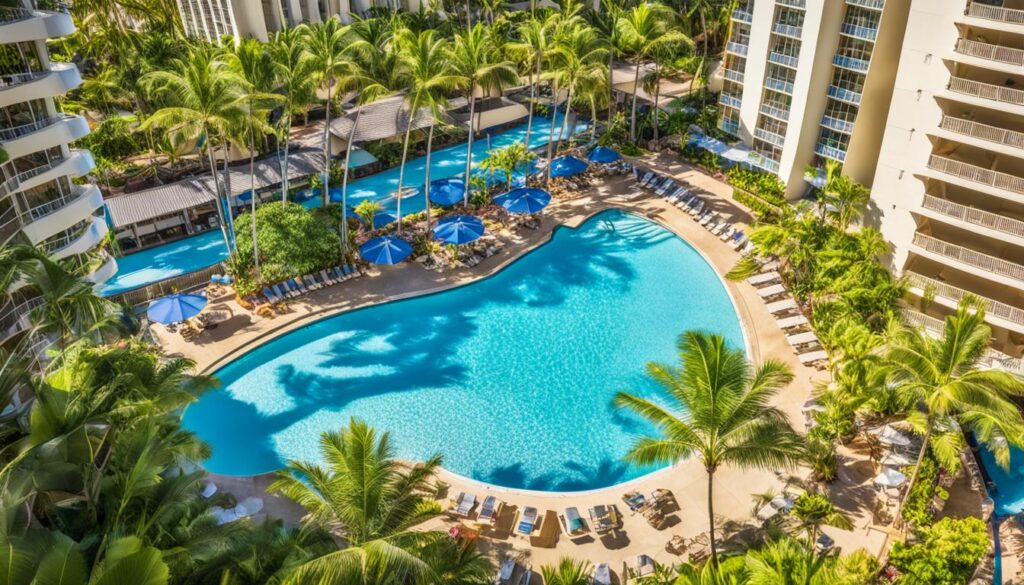 Aston Waikiki Beach Tower Aparthotel swimming pool