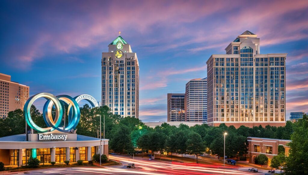 Centennial Olympic Park lodging