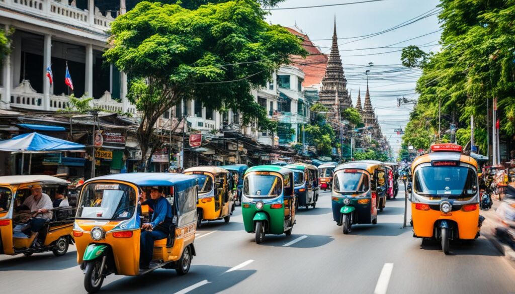 Cost of transportation in Thailand