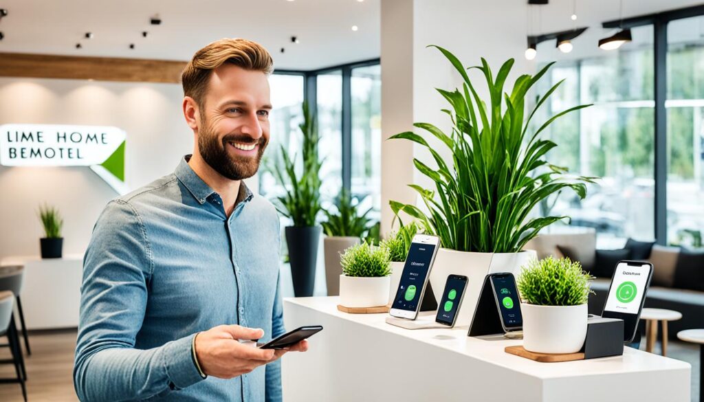 Digital check-in at Limehome Bremerhaven