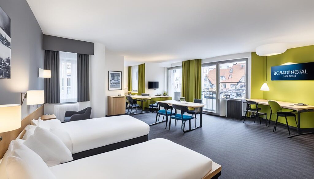 Facilities and amenities at affordable boardinghotel Heidelberg